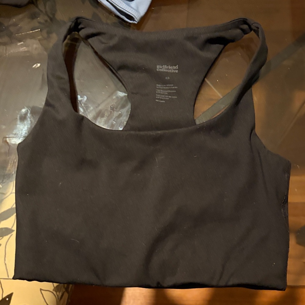 Girlfriend Collective Black Sports Bra